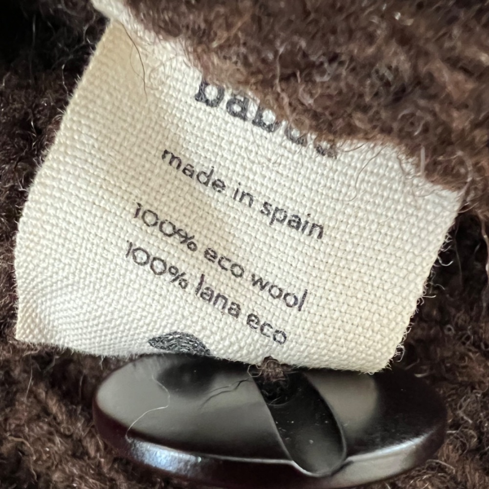 Babaa Dark Brown Women's Cardigan - Picture 9 of 12